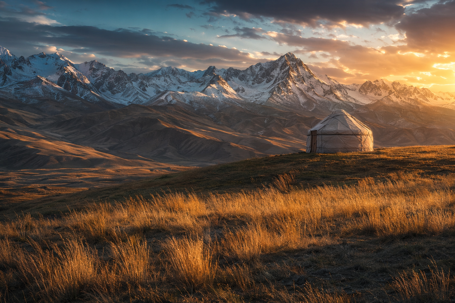 Казахстан — горные пейзажи